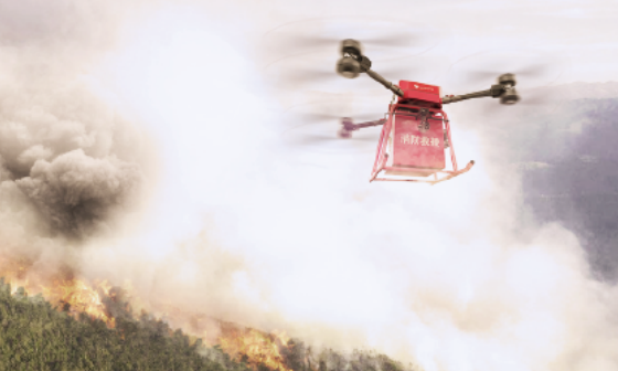 WK 1800消防無人機 WK 1800消防無人機