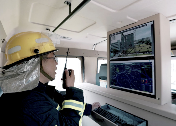 機車聯動消防滅火系統